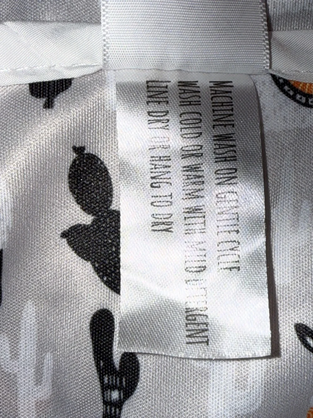 Waterproof Llama & Cactus Kids Feeding Bib - White with Black & Pink Accents